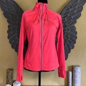 Champion Neon Pink Track Coat